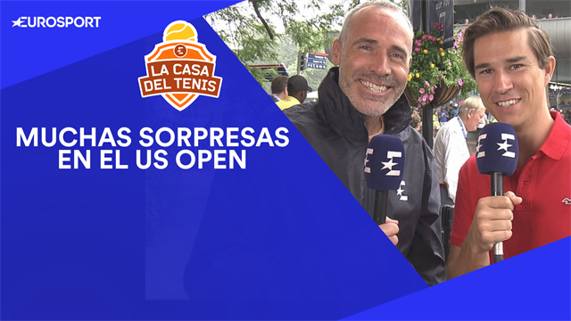 US Open 2019, la Casa del Tenis: Arenas y Corretja analizan todas las sorpresas de los primeros días US Open 2019, la Casa del Tenis: Arenas y Corretja analizan todas las sorpresas de los primeros días