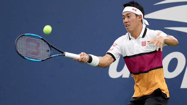 Nishikori stende Klahn in quattro set. Coric dà forfait, Dimitrov al terzo turno