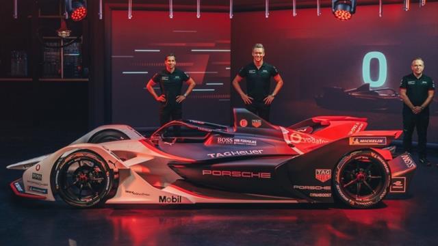 Formel-E-Auto vorgestellt: Präsentation des Porsche 99X Electric