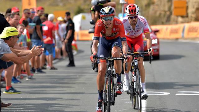 Teuns è la nuova maglia roja: Pogacar ci prova, Jesus Herrada vince la tappa, Formolo a 18 minuti