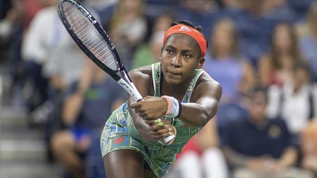 Gauff becomes youngest player to reach third round since Kournikova