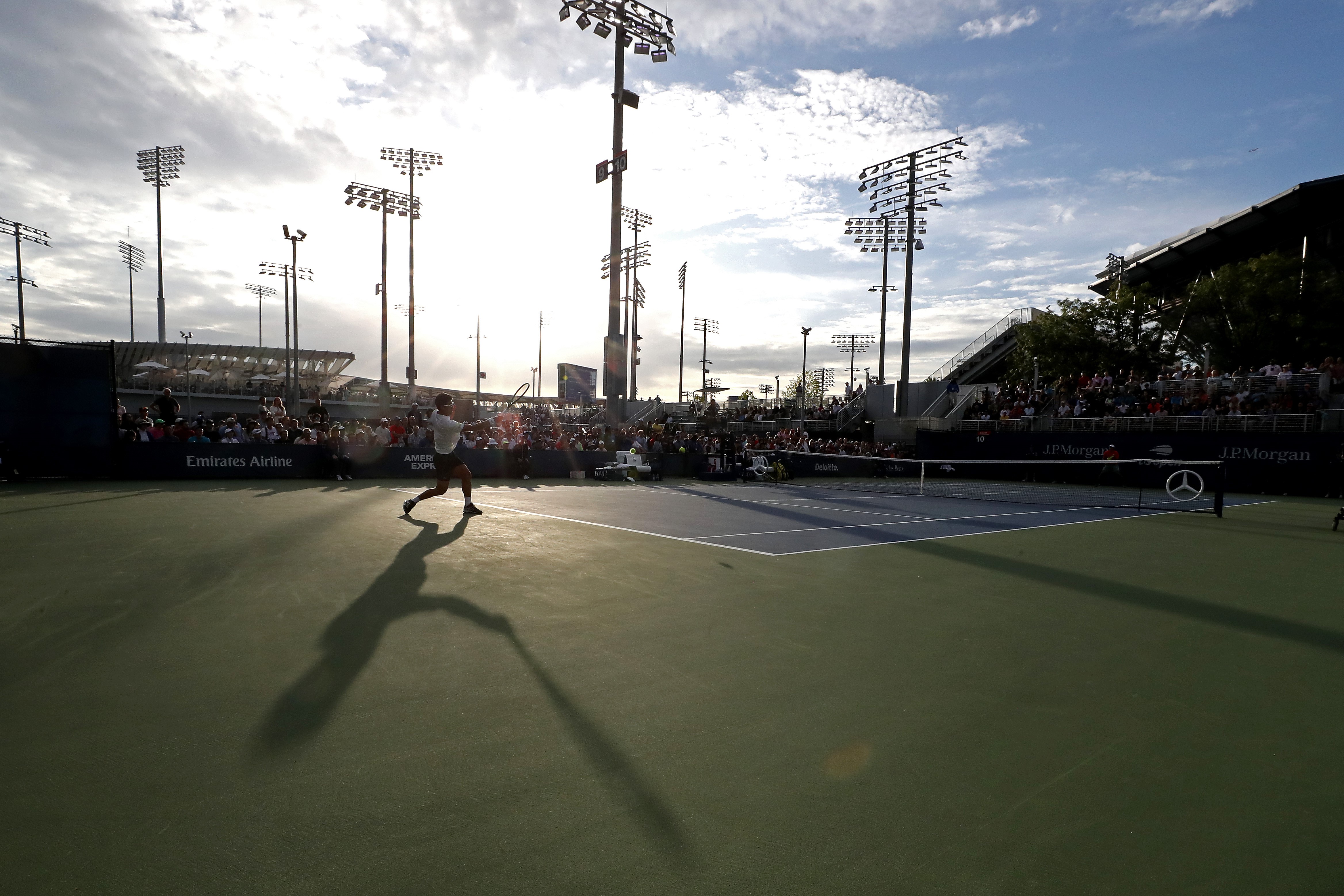 Hyeon Chung lors de l'US Open 2019