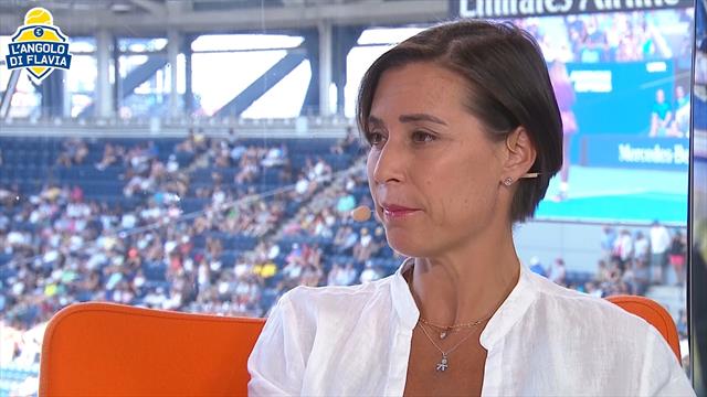 Flavia Pennetta: "Townsend sorprendente, ma la Halep doveva ribaltarla" Flavia Pennetta: "Townsend sorprendente, ma la Halep doveva ribaltarla"