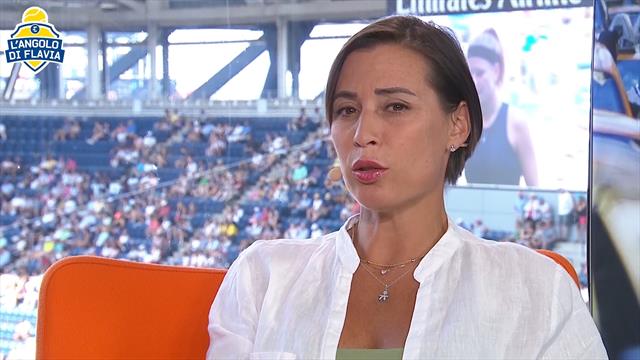 Flavia Pennetta: "Federer è un diesel, e ora si è visto il vero Roger" Flavia Pennetta: "Federer è un diesel, e ora si è visto il vero Roger"