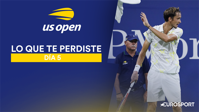 US Open 2019, lo que te perdiste anoche: De la euforia de De Miñaur al tremendo enfado de Medvedev US Open 2019, lo que te perdiste anoche: De la euforia de De Miñaur al tremendo enfado de Medvedev