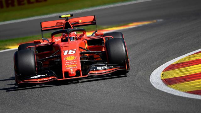 Ferrari's Leclerc on pole for Belgian GP