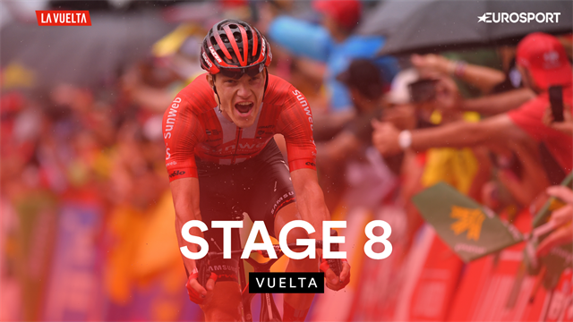 Highlights - Climate chaos at La Vuelta as torrential rain leads to change of race lead Highlights - Climate chaos at La Vuelta as torrential rain leads to change of race lead