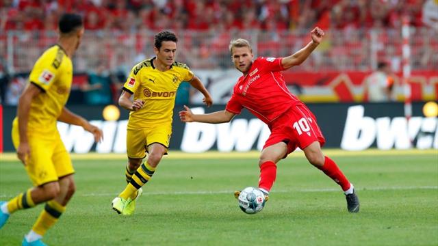Union shock Dortmund 3-1 for maiden Bundesliga win