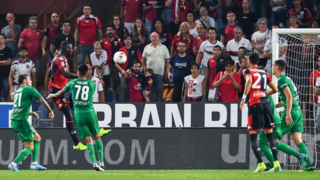 Il Genoa manda al tappeto 2-1 la Fiorentina: decidono Zapata e Kouamé, viola a zero punti