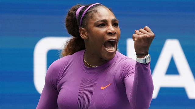 Allenamento agonistico: Serena Williams umilia la Wang in 44 minuti per 6-1 6-0
