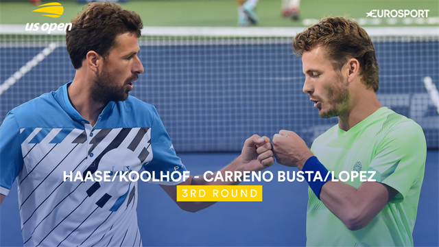 US Open | Nederlands duo Haase/Koolhof door naar derde ronde US Open | Nederlands duo Haase/Koolhof door naar derde ronde