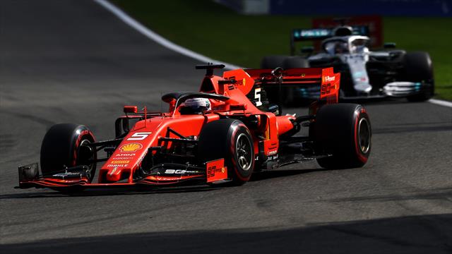 Sebastian Vettel precede di un soffio Verstappen e Leclerc, Hamilton sesto a 3 decimi