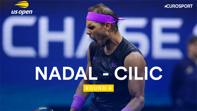 US Open | Nadal heeft 4 sets nodig om kwartfinale te bereiken US Open | Nadal heeft 4 sets nodig om kwartfinale te bereiken
