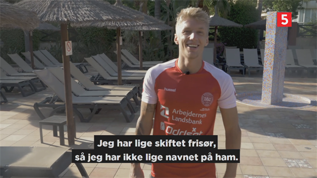 Favoritposition, Messi som modstander og frisør-tips: Daniel Wass svarer på spørgsmål Favoritposition, Messi som modstander og frisør-tips: Daniel Wass svarer på spørgsmål