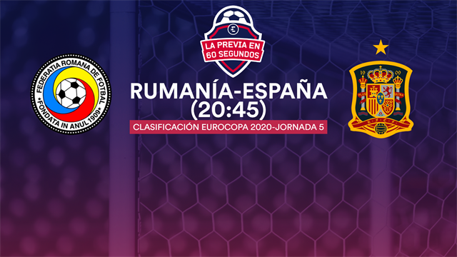 La previa en 60" del Rumanía-España: Puesta de largo de Robert Moreno (20:45) La previa en 60" del Rumanía-España: Puesta de largo de Robert Moreno (20:45)