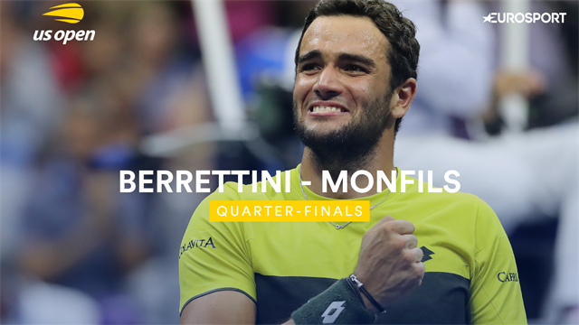 Tutto il meglio di Berrettini-Monfils in 190 secondi: il sogno è realtà Tutto il meglio di Berrettini-Monfils in 190 secondi: il sogno è realtà
