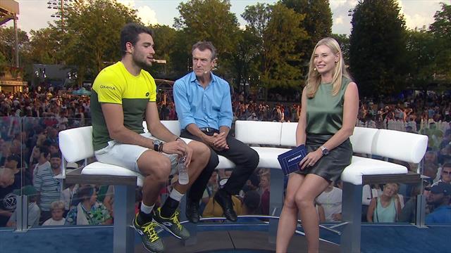 US Open | Uitgebreid interview met Berrettini bij Game, Schett & Mats US Open | Uitgebreid interview met Berrettini bij Game, Schett & Mats