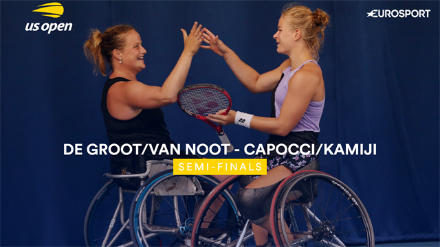 US Open | De Groot & Van Koot verslaan Capocci & Kamiji US Open | De Groot & Van Koot verslaan Capocci & Kamiji
