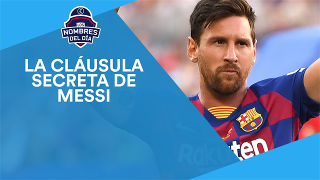 Messi, Piqué, Neymar, Andreescu y Nadal, los nombres del día Messi, Piqué, Neymar, Andreescu y Nadal, los nombres del día