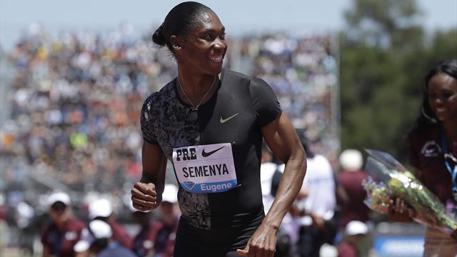 Semenya fait un retour gagnant en compétition à Johannesburg