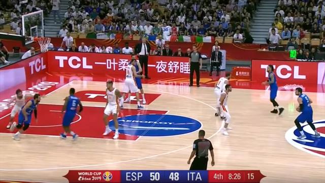 Spagna-Italia 67-60: gli highlights della sconfitta che elimina gli azzurri dal Mondiale