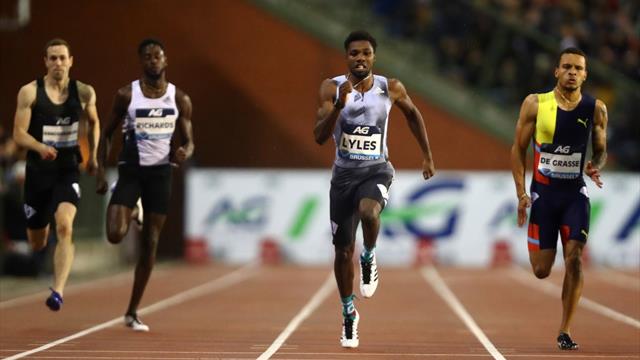 'Brilliant!' - Lyles cruises to 200m victory in Brussels Diamond League 'Brilliant!' - Lyles cruises to 200m victory in Brussels Diamond League