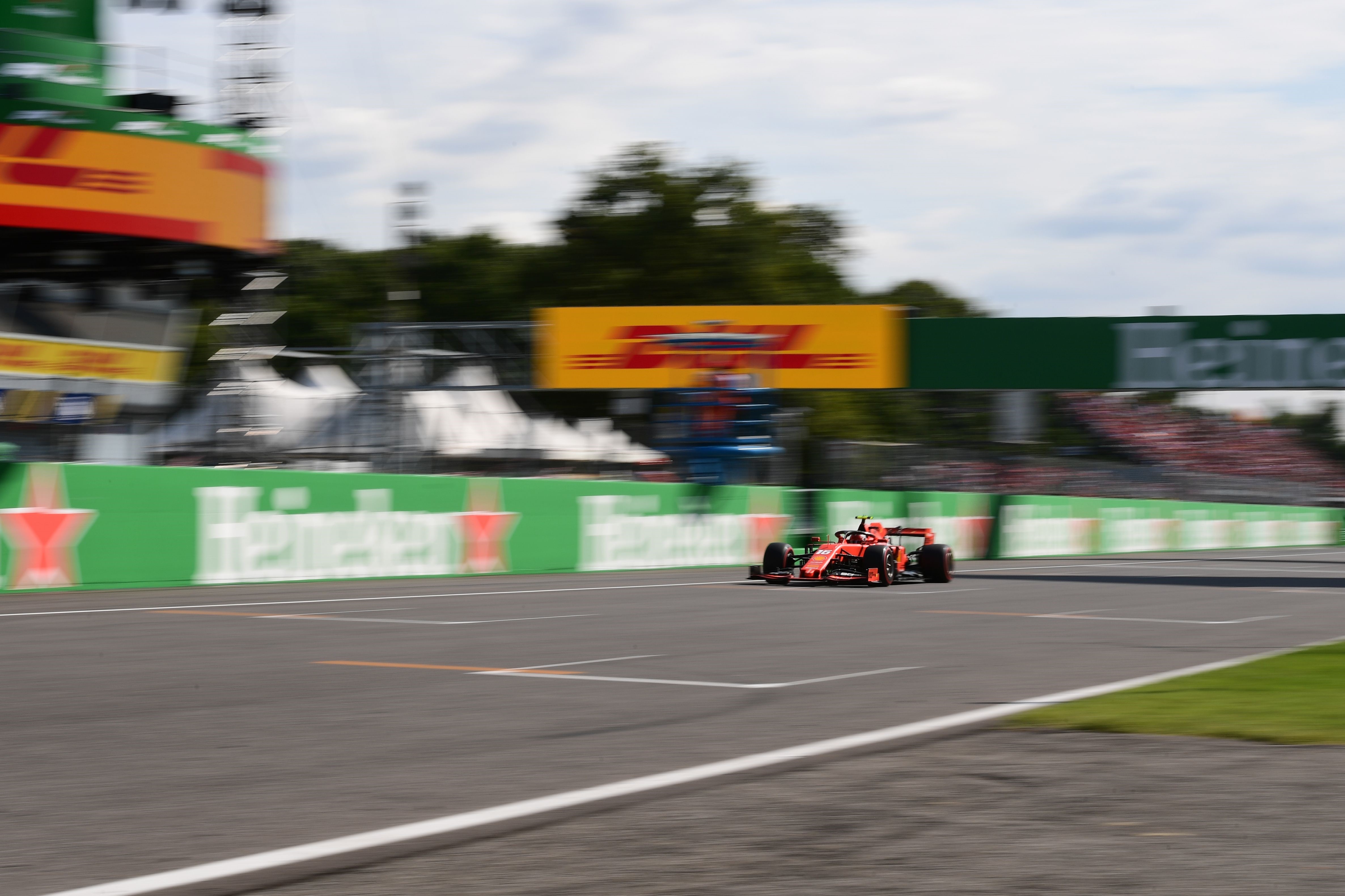 Charles Leclerc (Ferrari) au Grand Prix d'Italie 2019