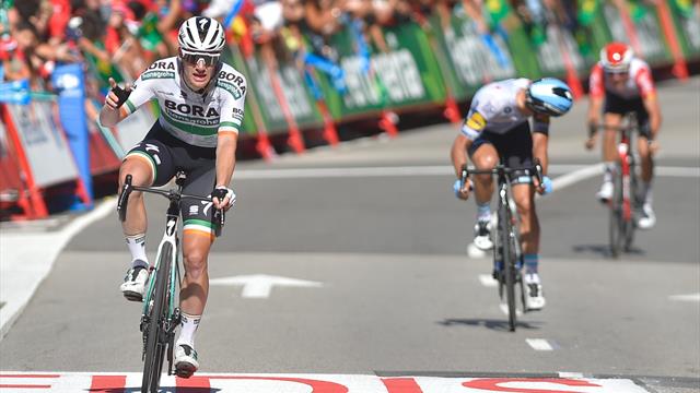 Bennett remet ça dans le chaos, Roglic, Valverde et Pogacar impliqués dans une chute