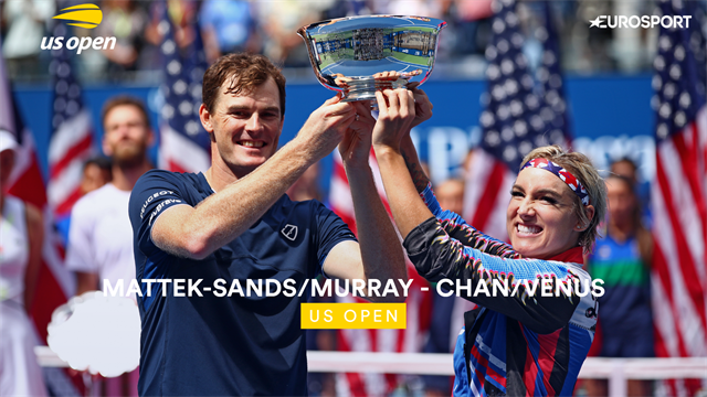 Mattek-Sands/J.Murray - Chan/Venus : Les temps forts de la finale du double mixte Mattek-Sands/J.Murray - Chan/Venus : Les temps forts de la finale du double mixte