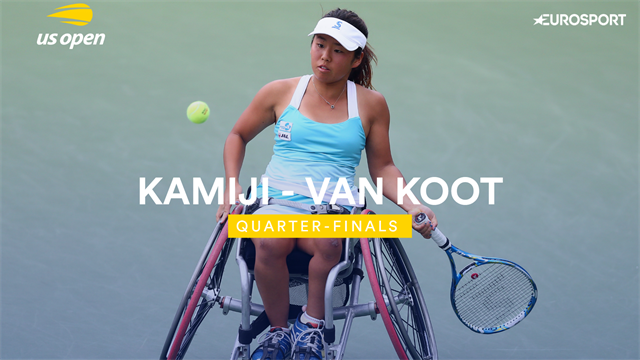 US Open | Kamiji verslaat Van Koot US Open | Kamiji verslaat Van Koot