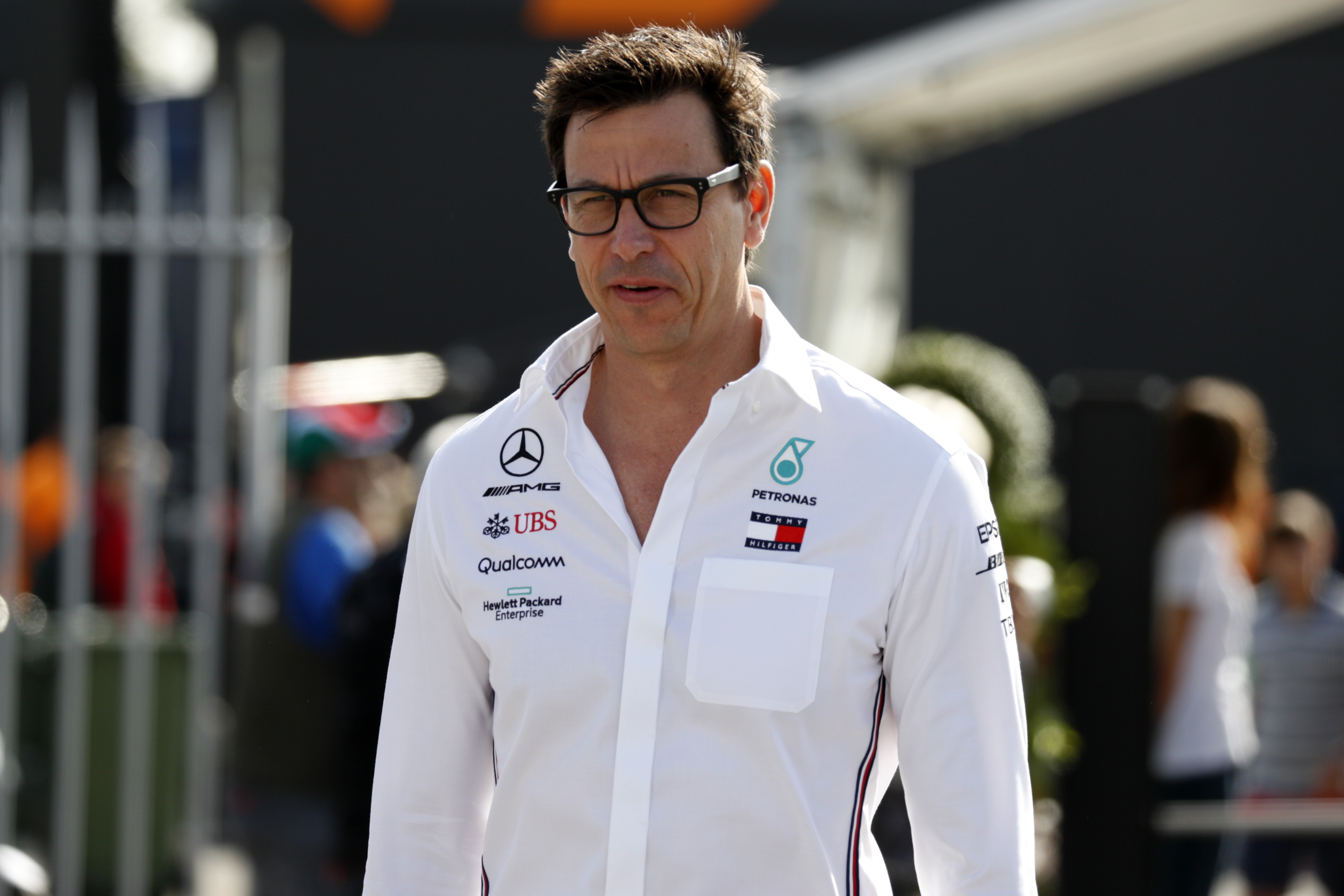 Toto Wolff (Mercerdes) au Grand Prix d'Italie 2019