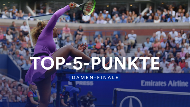 Power-Volley von Serena überwältigt Andreescu Power-Volley von Serena überwältigt Andreescu