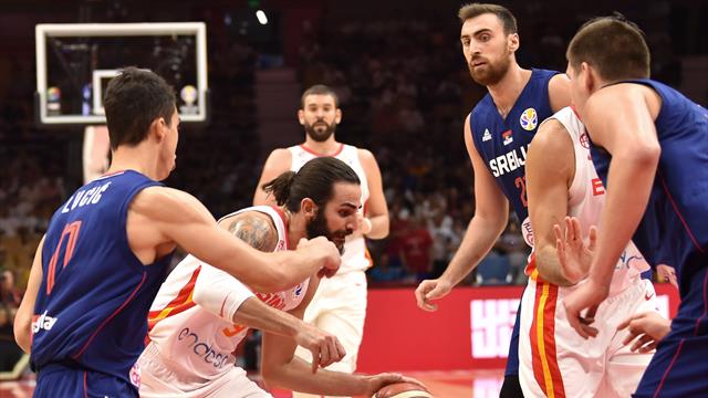 Basketball-WM: Spanien gewinnt Topspiel gegen Serbien