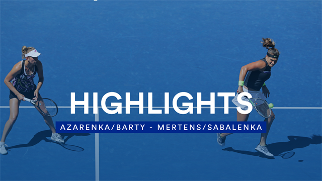 Azarenka vergibt "Elfmeter": Dramatischer Matchball lässt Mertens & Sabalenka jubeln Azarenka vergibt "Elfmeter": Dramatischer Matchball lässt Mertens & Sabalenka jubeln