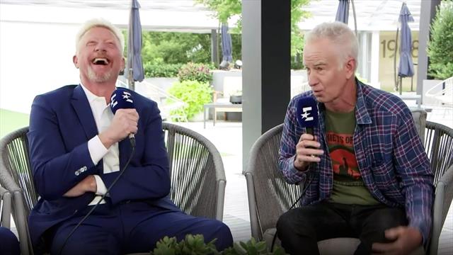 Becker gesteht McEnroe: "Natürlich habe ich dir was vorgemacht!" Becker gesteht McEnroe: "Natürlich habe ich dir was vorgemacht!"