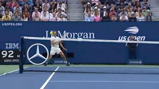Vorhandpeitsche des Finals: Medvedev breakt Nadal und holt Satz drei Vorhandpeitsche des Finals: Medvedev breakt Nadal und holt Satz drei