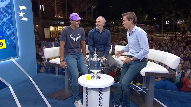 US Open 2019, Nadal, a Eurosport: "Tras la primera ronda en Barcelona me planteé parar un tiempo" US Open 2019, Nadal, a Eurosport: "Tras la primera ronda en Barcelona me planteé parar un tiempo"