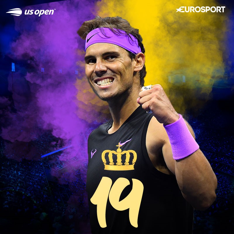 Rafael Nadal conquista il 19° Slam