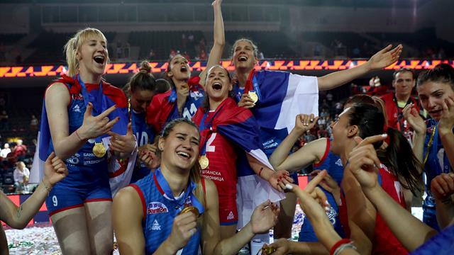 La Serbie conserve son titre de championne d'Europe