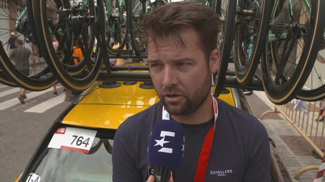 Ploegleider Addy Engels: "Met een gevaarlijke ontsnapping proberen mee te zitten" Ploegleider Addy Engels: "Met een gevaarlijke ontsnapping proberen mee te zitten"