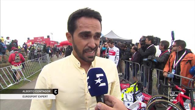 Contador: "Mi aspettavo più movimento dagli uomini di classifica. Lopez però ha ancora voglia" Contador: "Mi aspettavo più movimento dagli uomini di classifica. Lopez però ha ancora voglia"