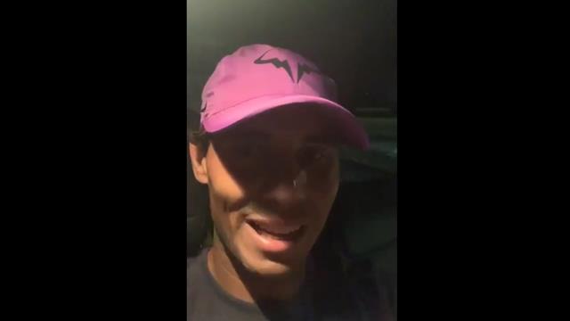 El grito de alegría de Rafa Nadal después de haber conseguido su cuarto US Open El grito de alegría de Rafa Nadal después de haber conseguido su cuarto US Open