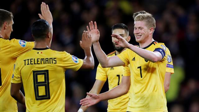 De Bruyne masterclass as Belgium embarrass Scotland at Hampden Park