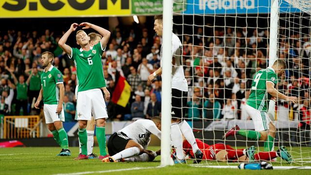 Northern Ireland hopes dented by Germany defeat in Belfast