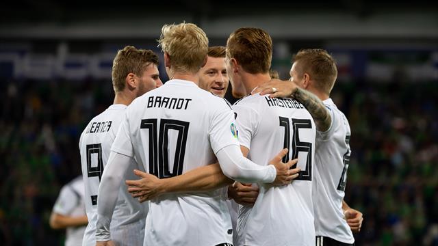 L'Allemagne déloge l'Irlande du Nord, les Pays-Bas enchaînent