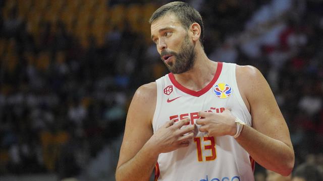 Marc Gasol: "Estamos ante una oportunidad única y queremos vaciarnos" Marc Gasol: "Estamos ante una oportunidad única y queremos vaciarnos"