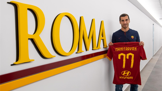 Mchitaryan erklärt seinen Wechsel zur AS Rom Mchitaryan erklärt seinen Wechsel zur AS Rom