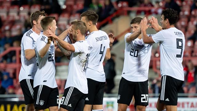 Deutsche U21 startet mit Kantersieg in die EM-Quali