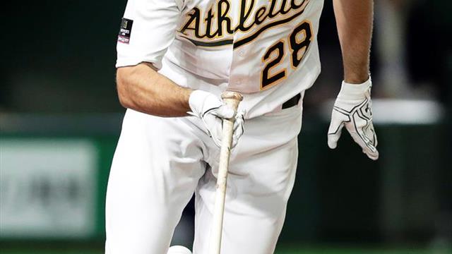 21-7. Olson y Murphy pegan dos jonrones cada uno en el triunfo de los Atléticos sobre los Astros