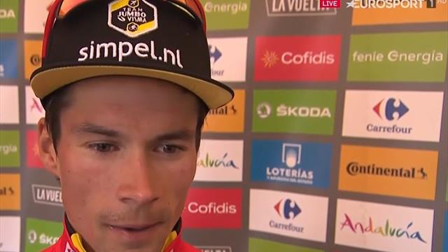 Roglic: "Abbiamo fatto un errore di strategia", Niermann: "Il peggior giorno sull'ammiraglia" Roglic: "Abbiamo fatto un errore di strategia", Niermann: "Il peggior giorno sull'ammiraglia"